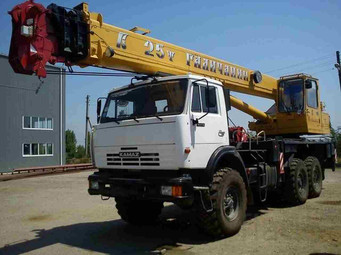 Автокран Галичанин КС-55713-5 вездеход 25 тонн