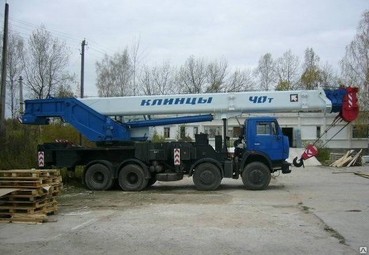 Автокран Клинцы КС-65719-1К 40 тонн