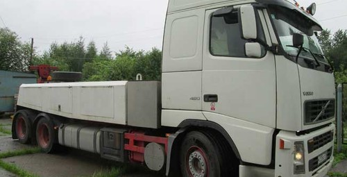 Аренда грузового эвакуатора Zak lift Z-403 k-11 на базе VOLVO 420