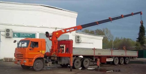 Аренда манипулятора КМУ KANGLIM на шасси КамАЗ 12 тонн
